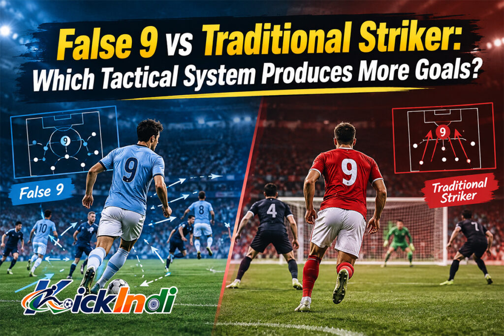 False 9 vs Traditional Striker: Which Tactical System Produces More Goals?