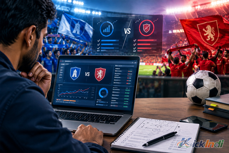 Football analysts evaluating how rivalry affects match predictions before a derby