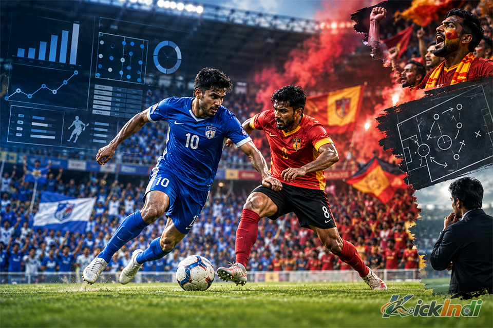 Football derby match showing why form and statistics can be challenged by rivalry