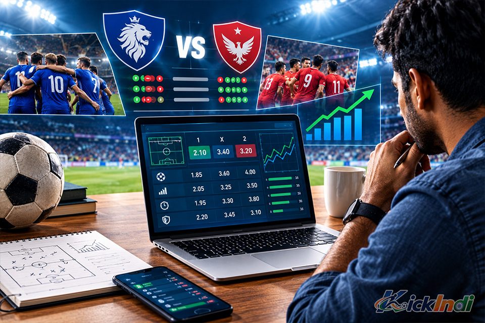 Graph evaluating if head-to-head stats matter for football betting odds and match predictions